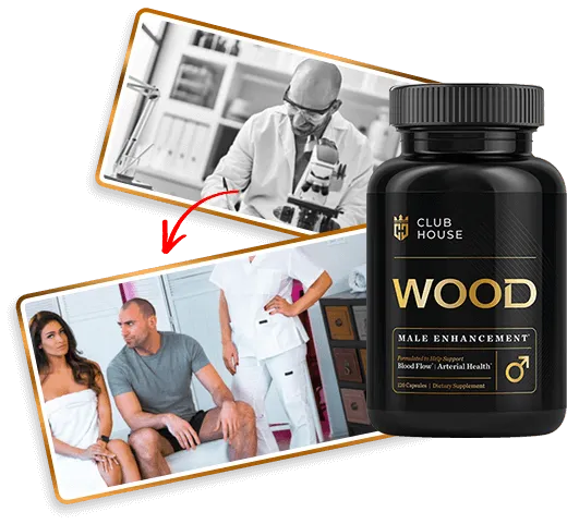 Before and after results from Clubhouse Wood supplement users